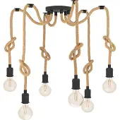 Eglo Lampada a sospensione Rampside, 6 portalampada