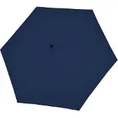 Doppler Ombrello pieghevole Fiber Micro Flat blu navy — Ombrello