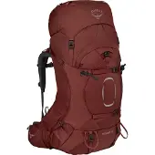Osprey - Zaino trekking - Aether 65 Acorn Red per Uomo - Taglia S/M - rosso