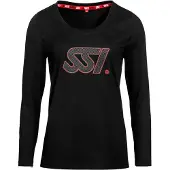 Ssi Maglietta A Maniche Lunghe Da Donna Logo
