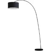 Faro Decorativa lampada ad arco PAPUA, nera