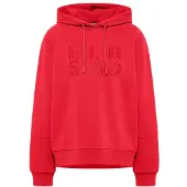 Elbsand Women's Tonje Felpa con cappuccio Donna (XS, rosso)