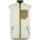Stoic MerinoHighPile357 VallsboSt. Vest Gilet in pile Uomo (L, beige)