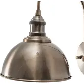 Opviq Applique Saglam, ottone anticato, altezza 36 cm, metallo