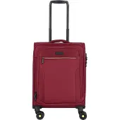 D & n lederwaren Trolley 'Travel Line 9704' rosso