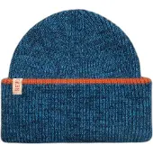 Revolution Beanie with Big Fold Up Berretto (One Size, blu)