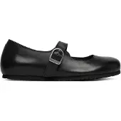 Birkenstock Ballerina con cinturino 'Santa Clarita' nero