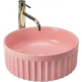 REA Lavabo Da Appoggio Duo Sweet Pink Matt