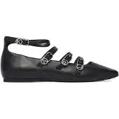 Karl Lagerfeld Ballerina con cinturino nero