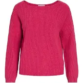 Vila Viveriety Scollo A Barchetta Pullover A Maglia