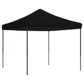 Syfax Tenda da Festa Pieghevole Pop-Up Nero 292x292x315 cm