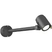 LUCANDE Faretto LED per esterni Beatrix, 58 cm, antracite, alluminio