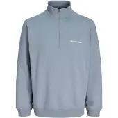 Jack & Jones Felpa Con Mezza Zip