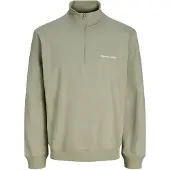 Jack & Jones Felpa Con Mezza Zip
