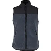 Stoic Women's MerinoHighPile357 VallsboSt. Vest Gilet in pile Donna (XL, blu)
