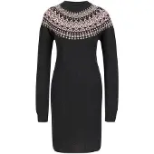 Sherpa Women's Pamu Dress Abito Donna (M, nero)
