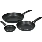 Kitchencraft Padella Set 12 Cm 20 Cm 28 Cm