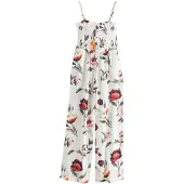 Next Tuta jumpsuit verde pastello / rosé / rosso vino / bianco