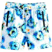 Next Pantaloncini da bagno acqua / verde neon / arancione / bianco
