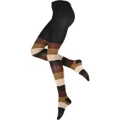 Yenita Collant beige / marrone / marrone chiaro / nero