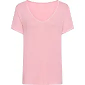 s.Oliver Camicia da notte rosa / bianco