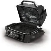 Ninja Barbecue elettrico e Affumicatore Woodfire in Grigio | OG701EU | di SharkNinja
