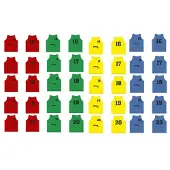 Softee Pettorina Numbered 16-20 5 Unità