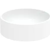 Bette BetteBalance lavabo à poser, rond, 425x425x143mm, avec BetteGlasur Plus, A248-000PW, A248-000PW