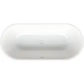 Bette BetteLux Oval Baignoire, version encastrable, 1800x800x450mm, 3466-000Plus, 3466-000Plus
