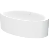 Bette BetteEve Ovale Silhouette Baignoires en îlot, 1800x1000x450mm, 6043-000CFXXS, 6043-000CFXXS
