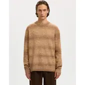 Selected Pullover A Maglia Uomini Marrone XXL