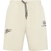 Plein sport Pantaloncini jogging in tessuto tecnico stretch