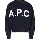 APC A. P.C. Pullover in misto lana con logo