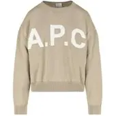 APC A. P.C. Pullover in misto lana con logo