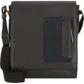 Mywalit Borsa a tracolla Vera Pelle 22 cm nero