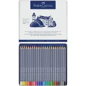 Faber-Castell Scatola Di Metallo 24 Acquerelli