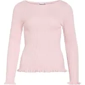Vila Vibelia Scollo A Barchetta Top A Maglia