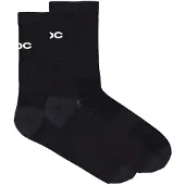 POC Cadence Road Socks Calze da ciclismo (37-39 - S, nero)