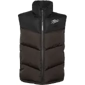 Plein sport Gilet cioccolato / nero / bianco