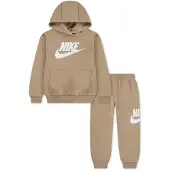 Nike Tuta da jogging 'CLUB FLEECE' camello / bianco