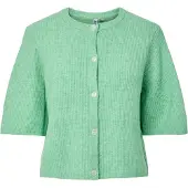Pieces Cardigan A Maglia | Verde | L