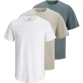 Jack & Jones Confezione Da 3 T-shirt Semplice