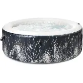 Intex Vasca idromassaggio 28494 Purespa Glow Deluxe Bubble per 4 persone