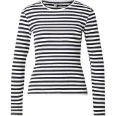 Pieces Top A Maniche Lunghe | Blu | XS