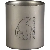 Nordisk Tazza A Doppia Parete Titanio 220ml