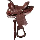 Ekkia Westride Topeka Western Saddle Marrone 13´´ Marrone 13´´