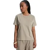 Quiksilver Women's Essential S/S Tee T-shirt Donna (XL, beige)