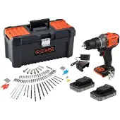 Black & Decker Wiertarko-wkrtarka 18V BCD383D2TA BLACK+DECKER
