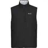 Jack Wolfskin Trail Light Insulation 2in1 Vest Gilet sintetico Uomo (L, nero)