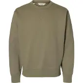 Selected Felpa Uomini Grigio L